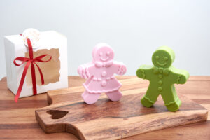 Gingerbread Soap Figurines | Gingerbread Man & Woman | Cute Christmas Soap | Holiday decorations  | Christmas Party